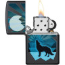 Зажигалка ZIPPO WOLF AND MOON 29864
